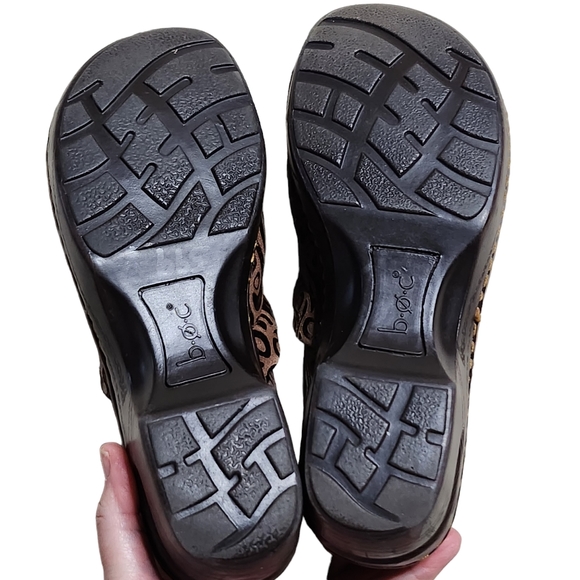 Born B.O.C. Women’s Brown Leather Clogs Size 7.5 - Picture 8 of 9